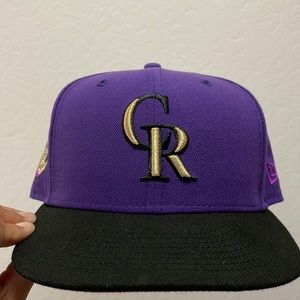 New Era Colorado Rockies inaugural year fitted cap
